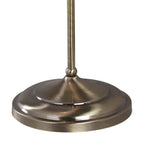 Suffolk Rise & Fall Floor Lamp Antique Brass With Shade <br>Antique Brass