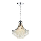 Suri 1 Light Pendant Crystal Polished Chrome<br>Polished Chrome