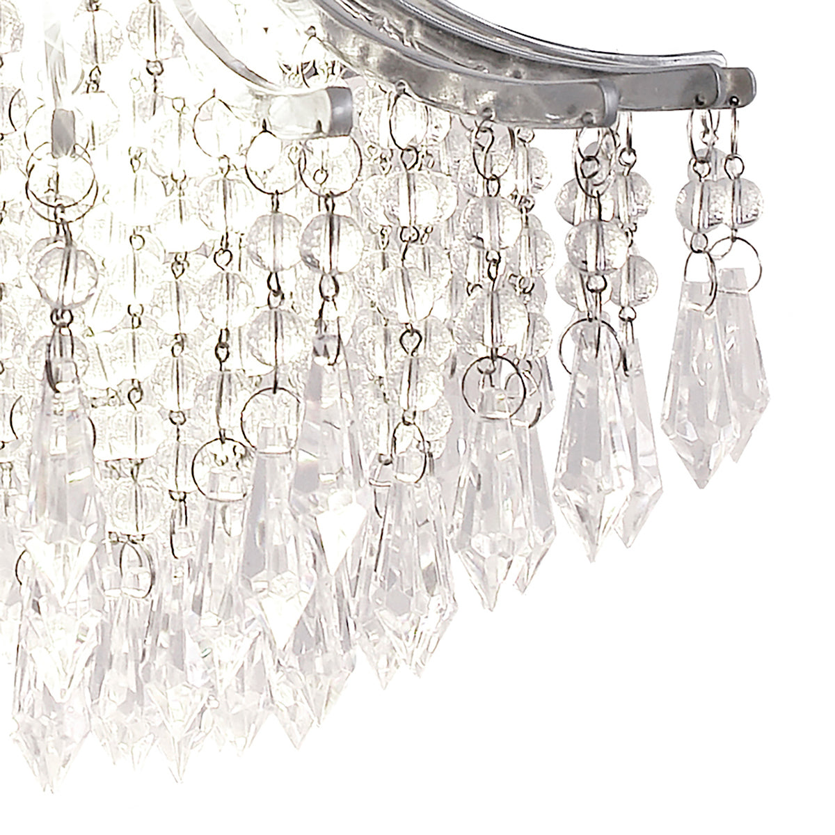 Suri 1 Light Pendant Crystal Polished Chrome<br>Polished Chrome