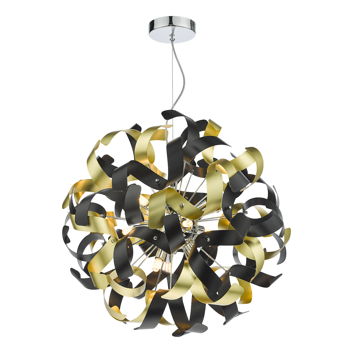 SWASH 9 Light Polished Chrome Suspension Only<br>Polished Chrome