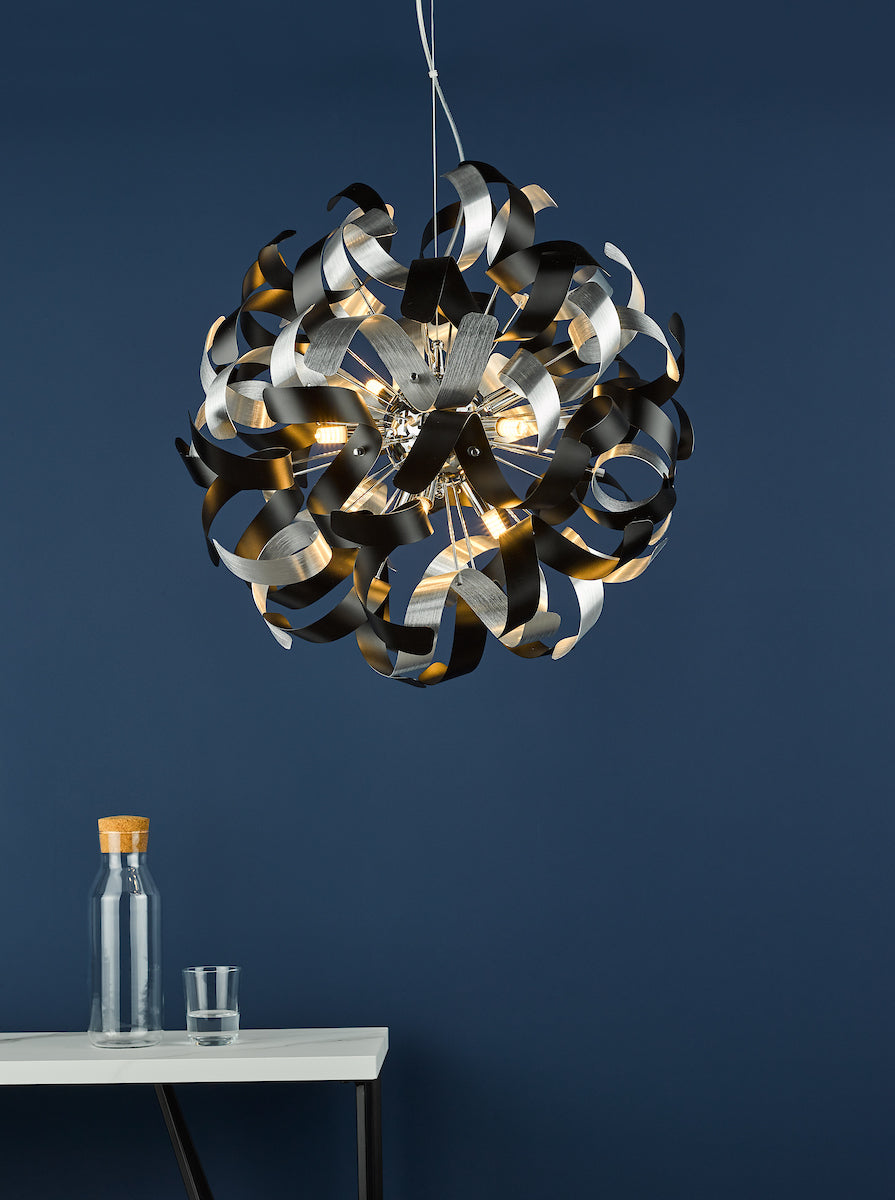 SWASH 9 Light Polished Chrome Suspension Only<br>Polished Chrome