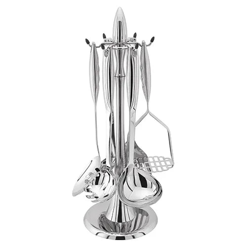 Stellar SY18  Stainless Steel 6 Piece Tool Set + Carousel