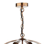 Symbol 3 Light Pendant Petrol Copper<br>Mottled Copper