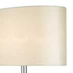 Syracuse Table Lamp Mercury Glass With Shade Silver Mercury Glass
