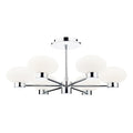 System 6 Light Semi Flush Polished Chrome<br>Polished Chrome