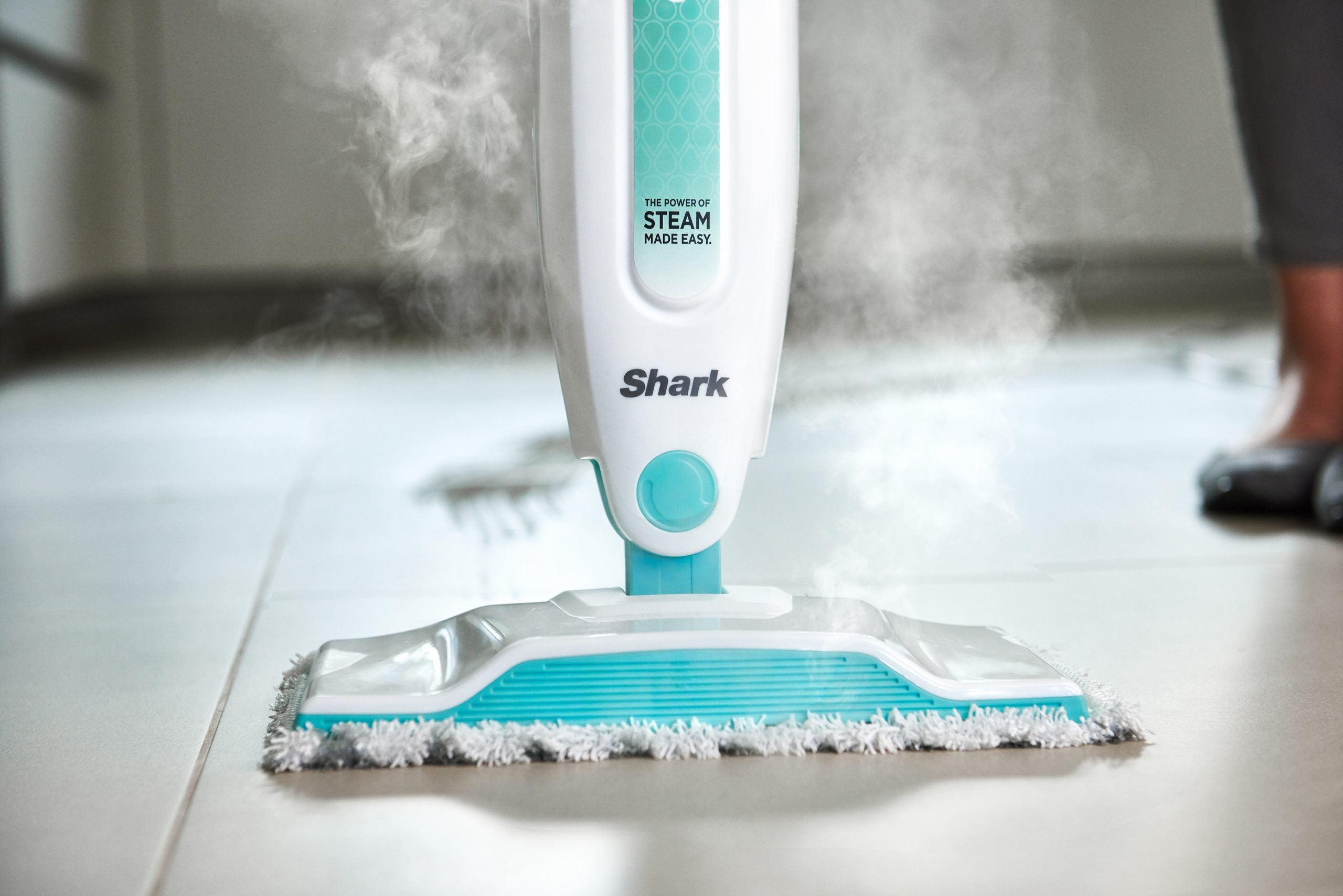 Shark S1000UK Steam Mop - White/Mint Green