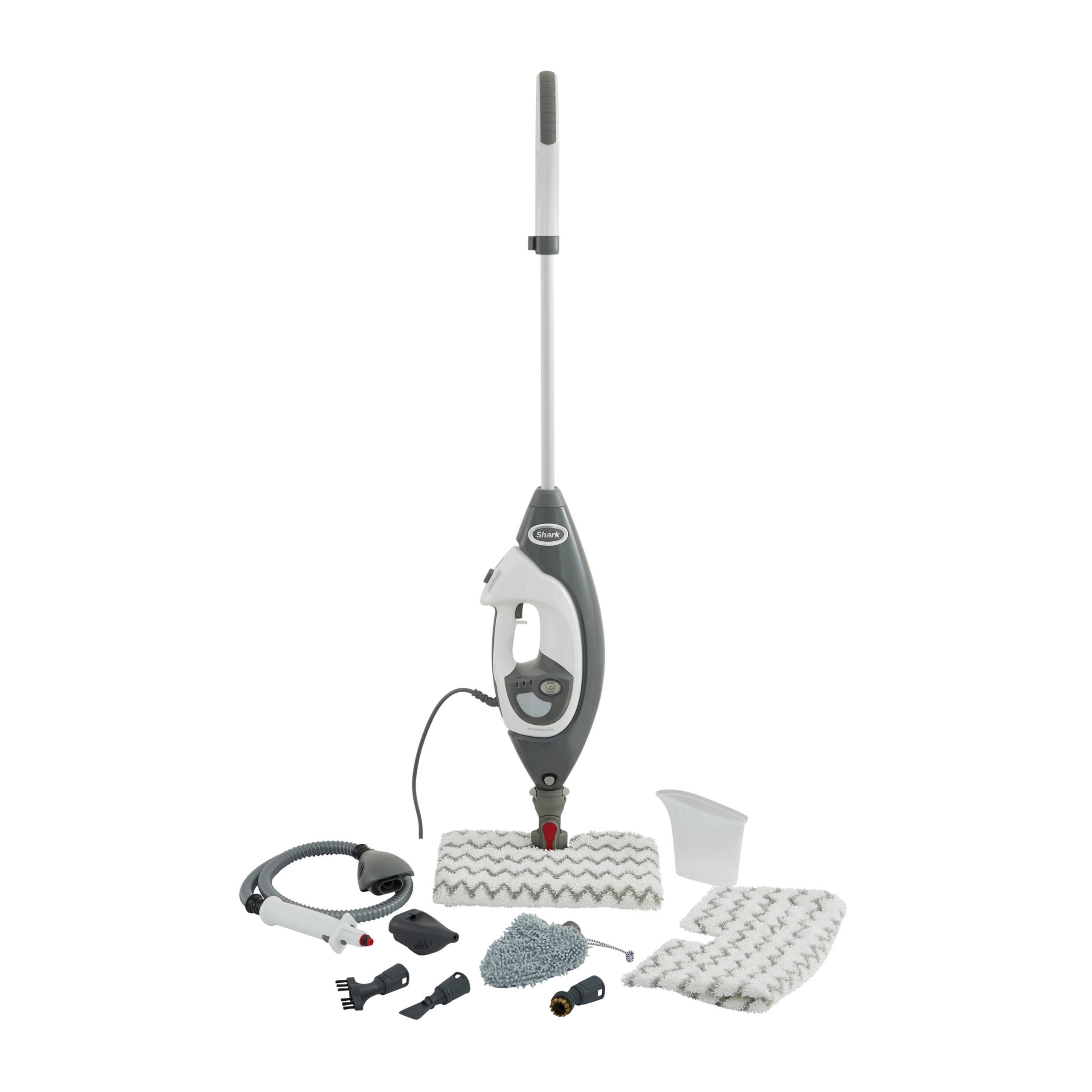 Shark S6005UK Floor + Handheld Steam Cleaner - Shark Steel Grey