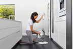 Shark S6005UK Floor + Handheld Steam Cleaner - Shark Steel Grey
