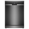 Siemens IQ-500 SN25EC13CE Full Size Dishwasher - Black Stainless Steel