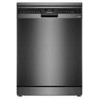 Siemens IQ-500 SN25EC13CE Full Size Dishwasher - Black Stainless Steel