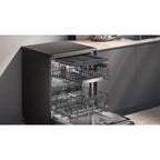 Siemens IQ-500 SN25EC13CE Full Size Dishwasher - Black Stainless Steel