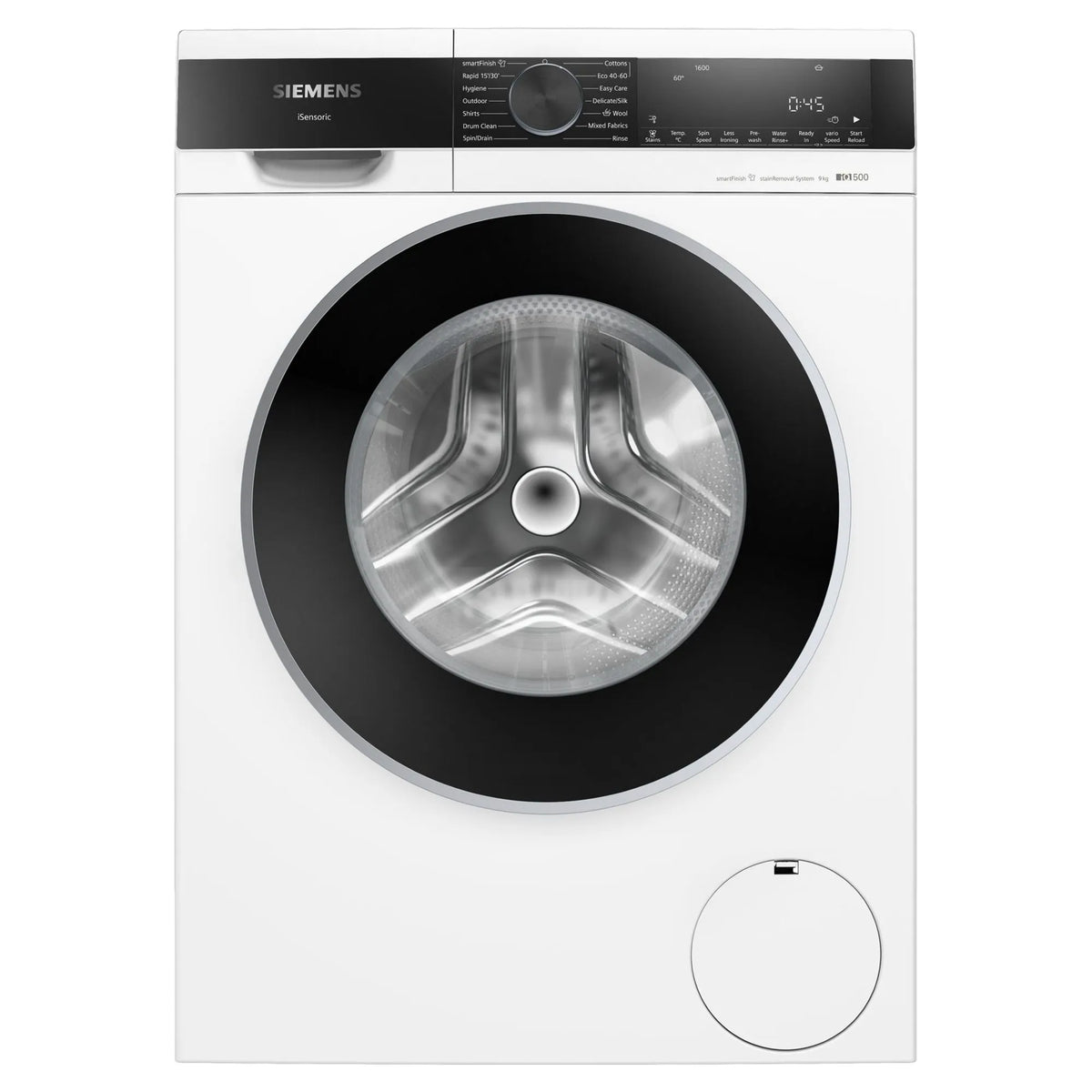 Siemens IQ500 WG46G2Z4GB 9kg Washing Machine with 1600 rpm - White