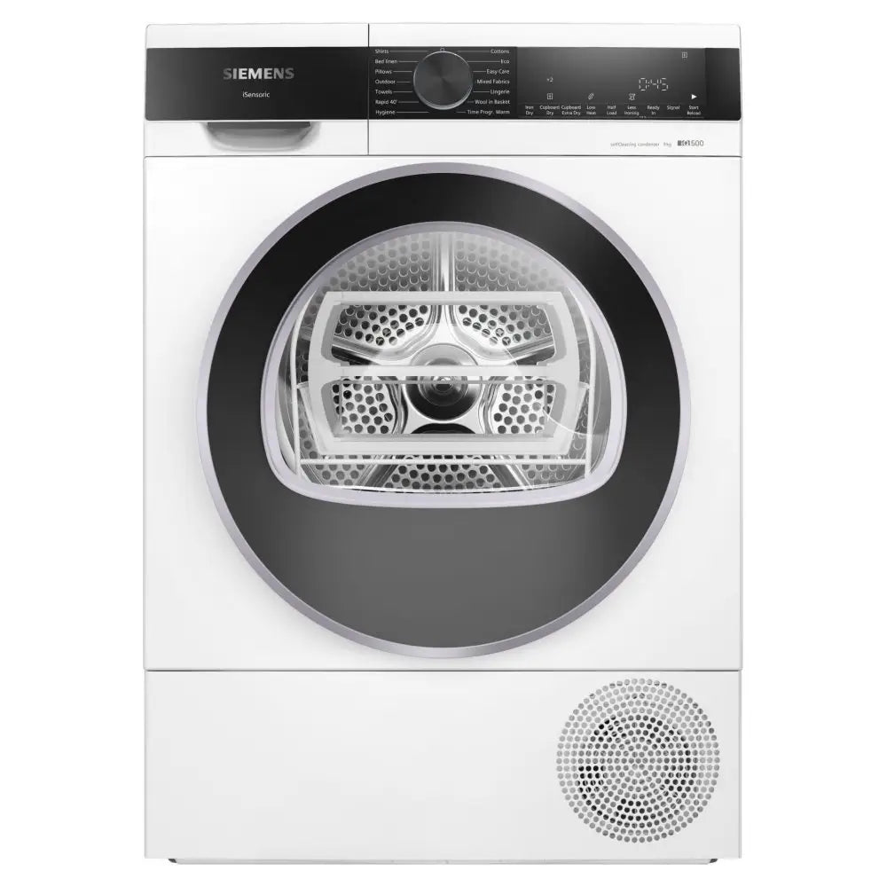 Siemens IQ-500 WQ45G203GB 9Kg Heat Pump Tumble Dryer - White