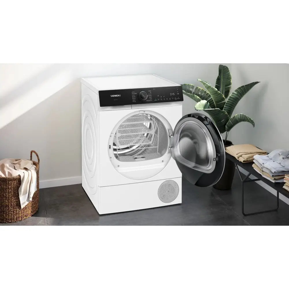 Siemens IQ-500 WQ46H2D9GB 9Kg Heat Pump Tumble Dryer - White