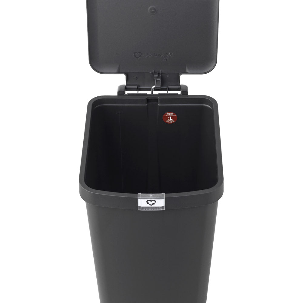 Brabantia Step Up Pedal Bin 40L Dark Grey