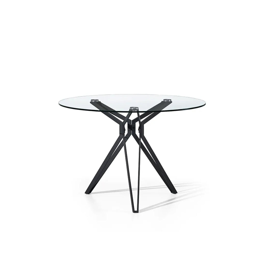 Strata Round Dining Table Clear - 120cm