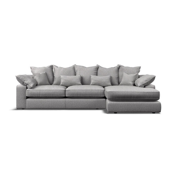 Swansea Large Chaise Sofa (Pillow / Standard Back) (RHF/LHF)