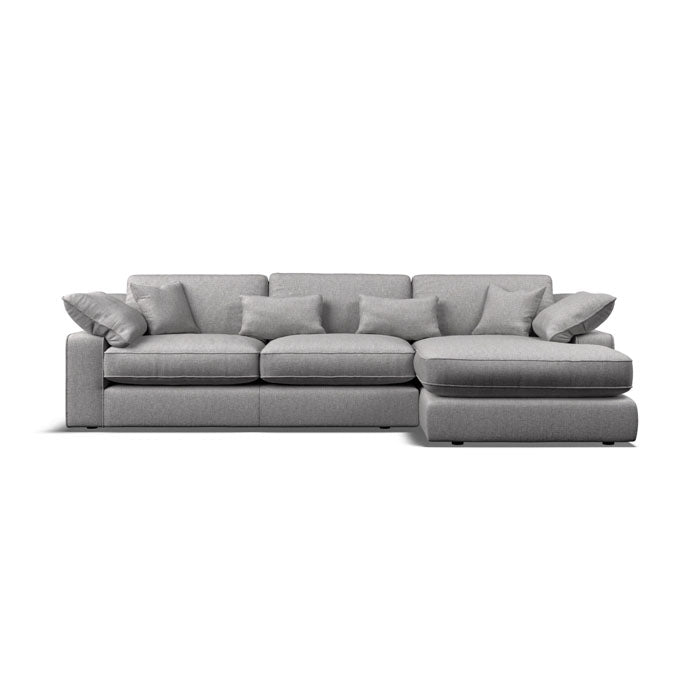 Swansea Large Chaise Sofa (Pillow / Standard Back) (RHF/LHF)