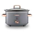 Tower T16042GRY Cavaletto 3.5L Slow Cooker - Grey and Rose Gold