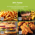 Tower T17086 Vortx 5.6L Air Fryer and Smokeless Grill