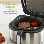 Tower T17086 Vortx 5.6L Air Fryer and Smokeless Grill