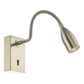 Tadley Wall Light Satin Nickel LED<br>Satin Nickel