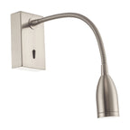 Tadley Wall Light Satin Nickel LED<br>Satin Nickel