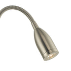 Tadley Wall Light Satin Nickel LED<br>Satin Nickel