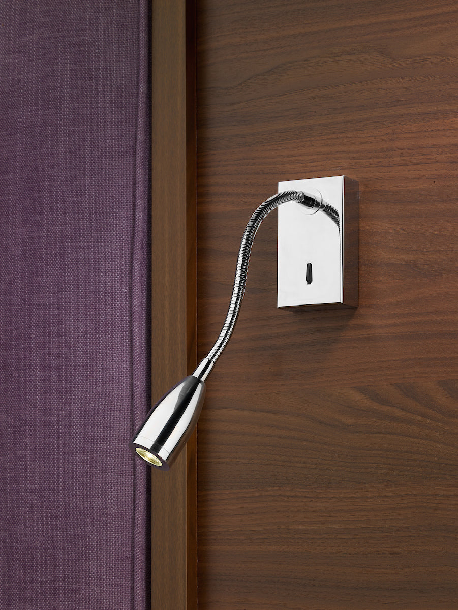 Tadley Wall Bracket Polished Chrome LED<br>Polished Chrome