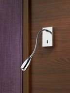 Tadley Wall Bracket Polished Chrome LED<br>Polished Chrome