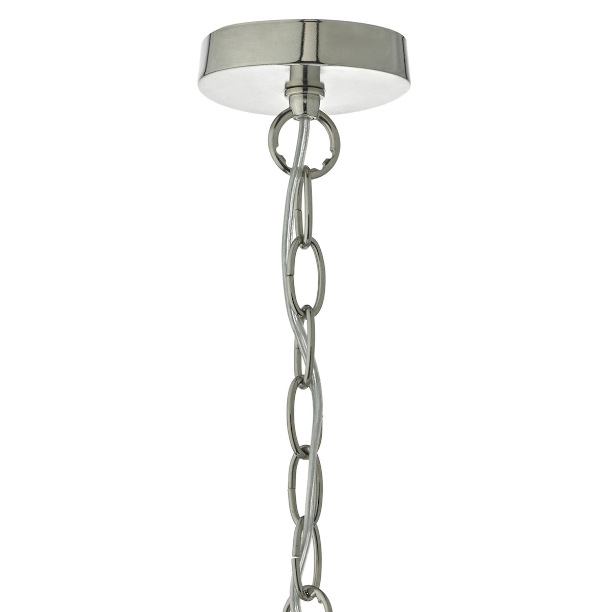 Tamara Pendant Satin Nickel & Ribbed Glass<br>Satin Nickel