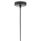 Taplow Pendant Black & Copper<br>Matt Black