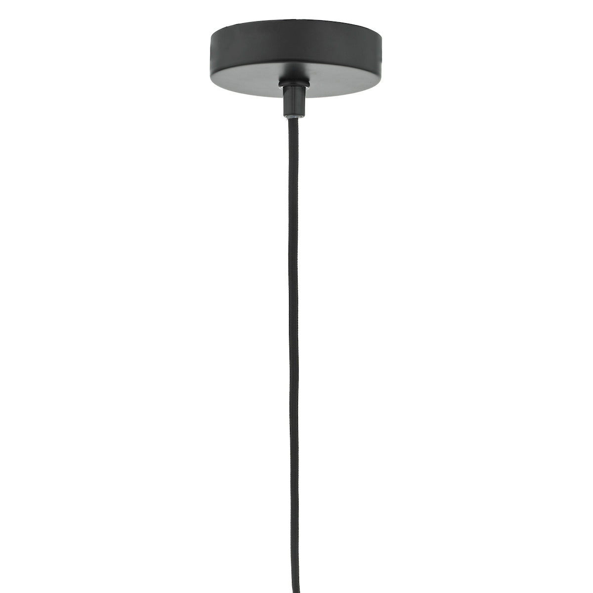 Taplow Pendant Black & Copper<br>Matt Black