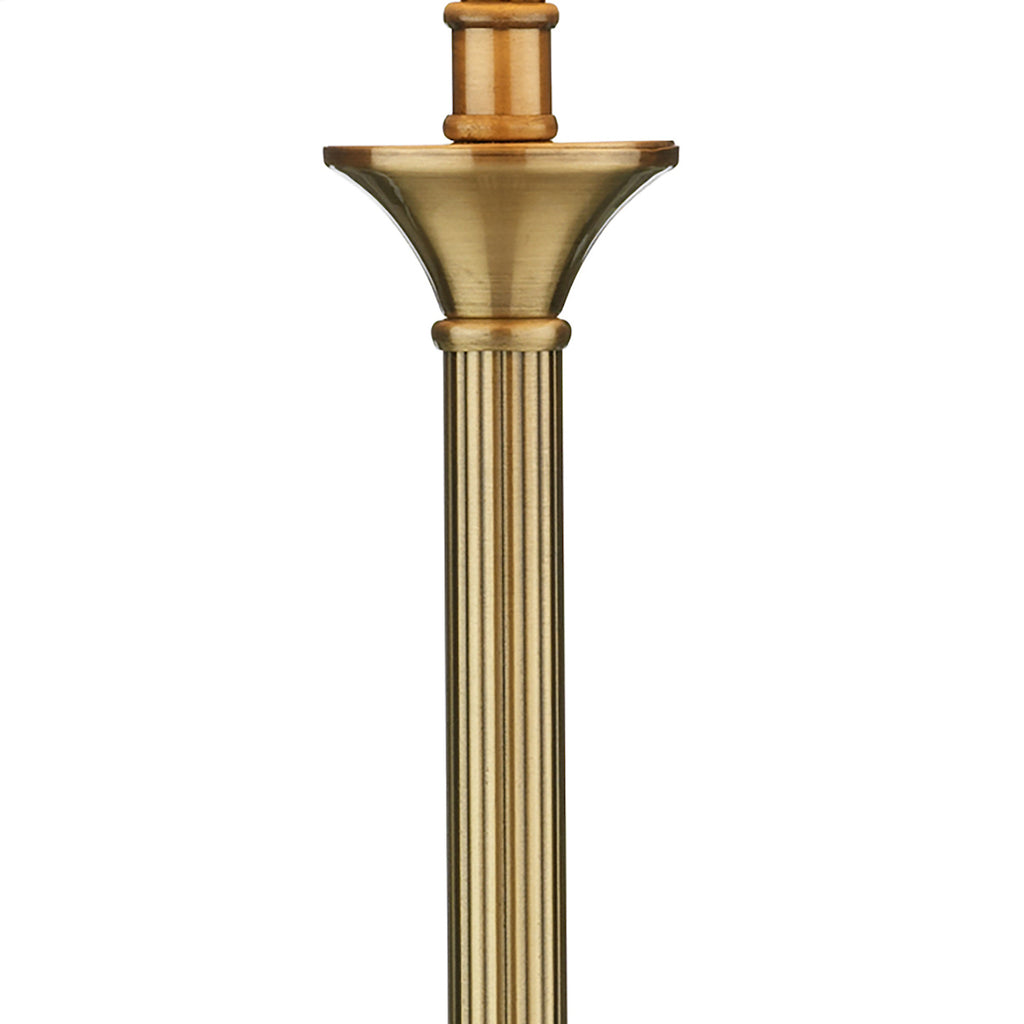 Taylor Table Lamp Antique Brass With Shade <br>Antique Brass