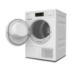 Miele TEA525WP Active 8kg Heat Pump Tumble Dryer - Lotus White