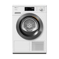 Miele TEC645WP EcoSpeed 8kg Heat Pump Tumble Dryer - Lotus White