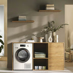 Miele TEC645WP EcoSpeed 8kg Heat Pump Tumble Dryer - Lotus White
