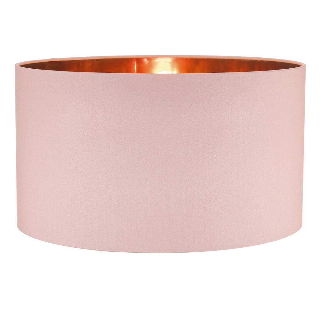 Timon Easy Fit Pendant Shade Pink With Rose Gold Lining<br>Pink