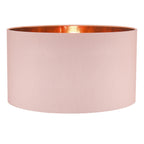 Timon Easy Fit Pendant Shade Pink With Rose Gold Lining<br>Pink