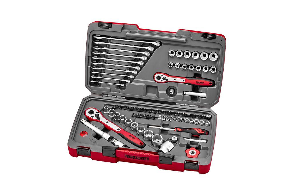 Teng Mecca 98Pc 1/4In 3/8In 1/2In Drive Socket Set