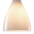 Tone Pendant White<br>White Glass