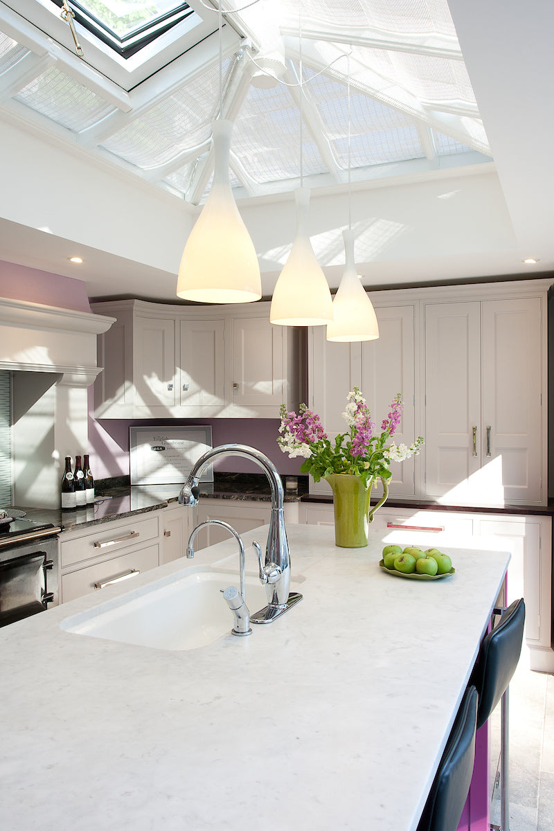 Tone Pendant White<br>White Glass