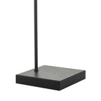 Tower Table Lamp Black & Copper<br>Matt Black