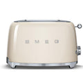 Smeg 50's Style Retro TSF01CRUK 2 Slice Toaster - Cream