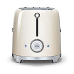 Smeg 50's Style Retro TSF01CRUK 2 Slice Toaster - Cream