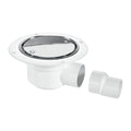 McAlpine 50mm Water Seal Gully with Horizontal Outlet - Chrome