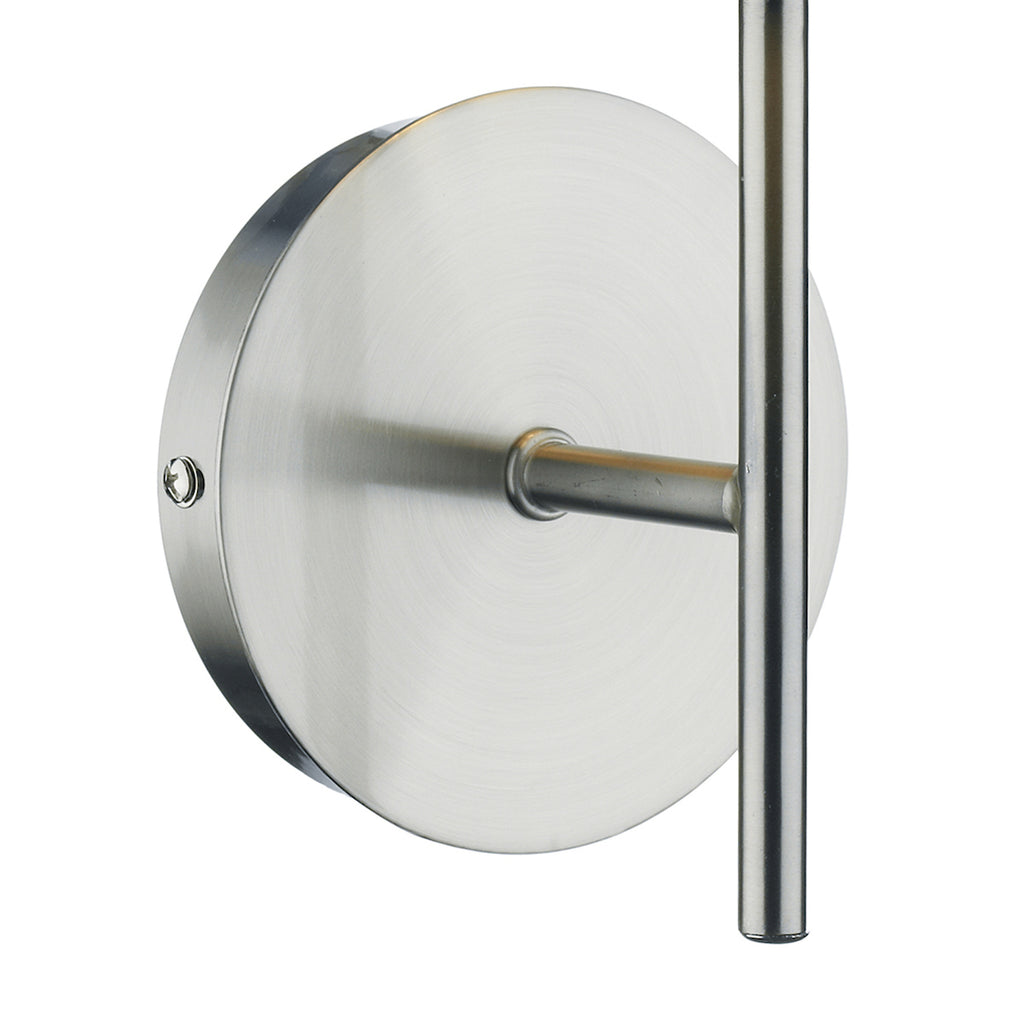 Tuscan Single Wall Bracket Base Only Satin Chrome<br>Satin Chrome