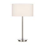 Tuscan Table Lamp Satin Chrome Base Only<br>Satin Chrome