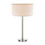 Tuscan Table Lamp Satin Chrome Base Only<br>Satin Chrome