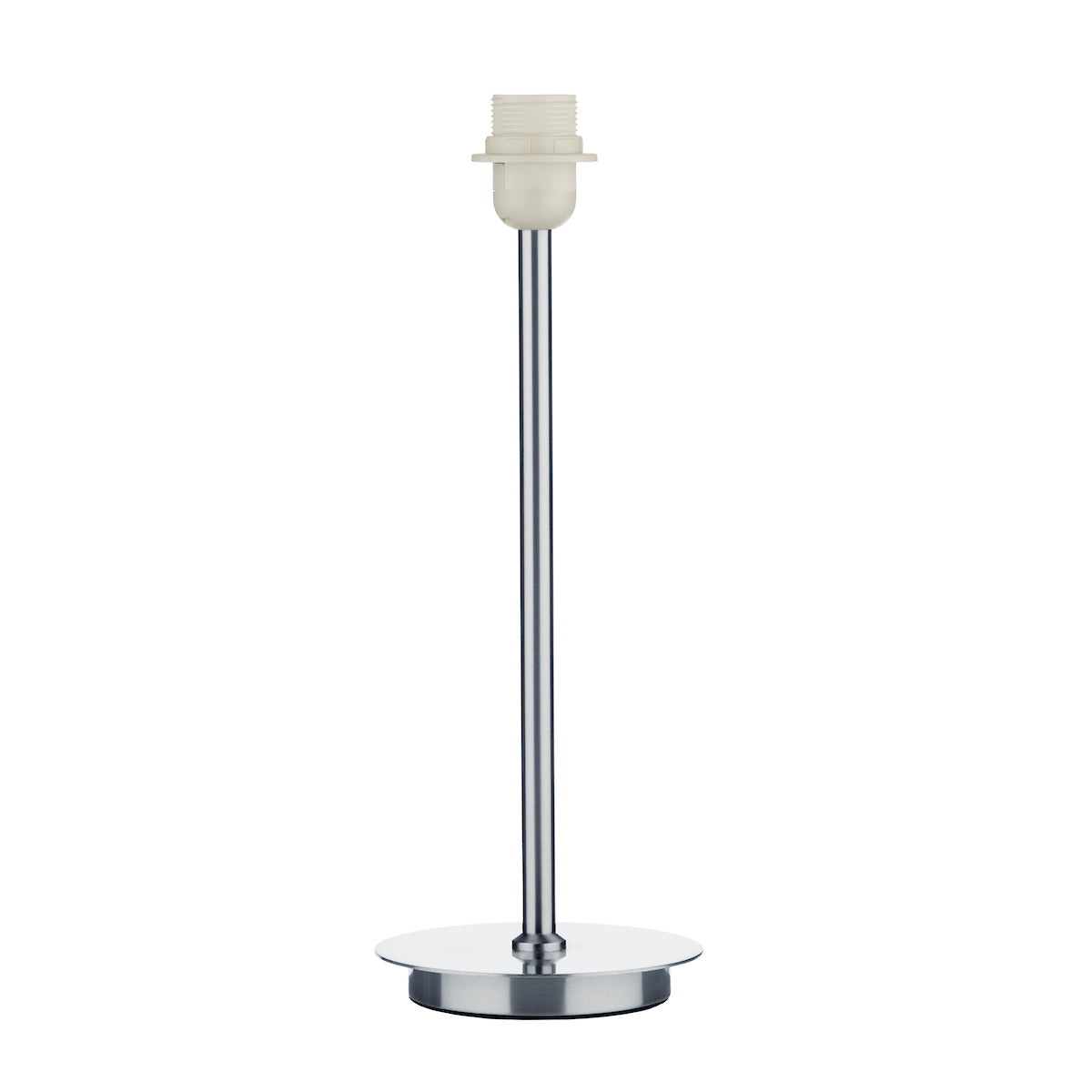 Tuscan Table Lamp Satin Chrome Base Only<br>Satin Chrome